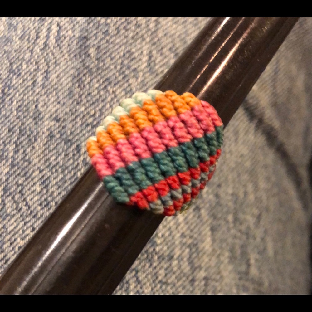 Unique Needlepoint Ring - image 1